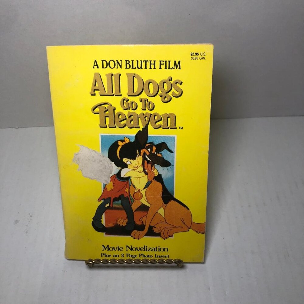 All Dogs Go to Heaven - Don Bluth (Paperback, 1989) Children Movie Novelization